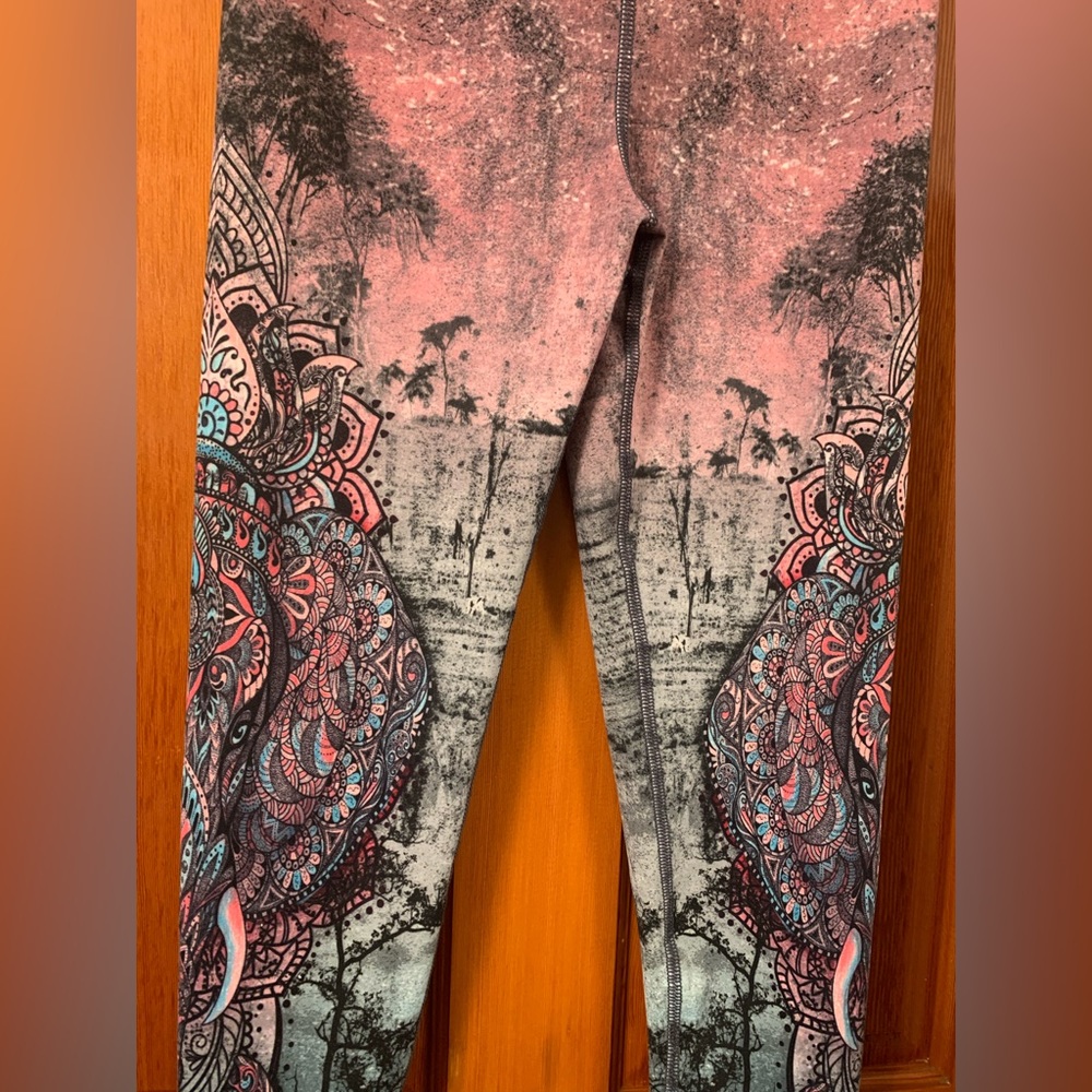 Evolution And Creation Multicolored Leggings - image 2